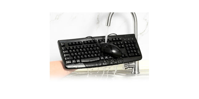 Kensingtonpro Fit Washable Keyboard And Mouse Desktop Set