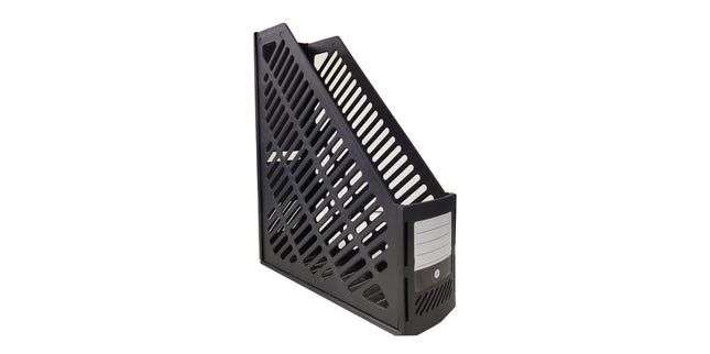 OSC Magazine File Folding 90 x 310 x 260mm Black