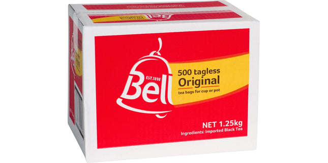 Bell Tea Bags Tagless Box 500