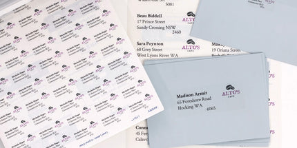 Avery Address Labels Laser Printer 959022 / L7551 38.1 x 21.2mm 65 Per Sheet Crystal Clear Pack 1625