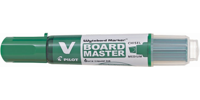 Pilot BeGreen V Board Master Whiteboard Marker Chisel Tip Green