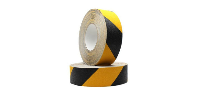Anti-Slip Tape 25mm X 18m Yellow & Black Roll