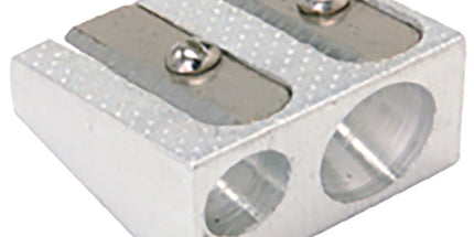 Icon Pencil Sharpener Metal Double Hole