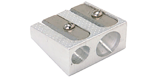 Icon Pencil Sharpener Metal Double Hole
