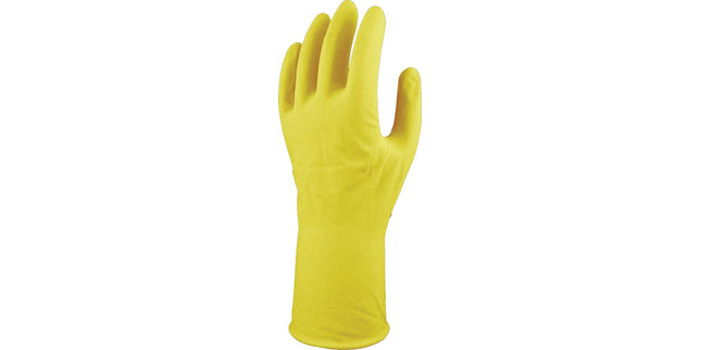 Lynn River / Selfgard Silverlined Rubber Gloves Yellow Pack 12