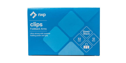 NXP Foldback Clips - Assorted sizes