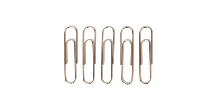 NXP Paper Clips Round Steel 33mm Box 100