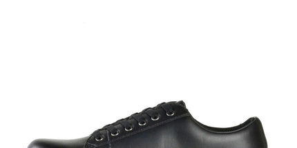 Bata Fire Slip Resistant Black Lace Up Shoe