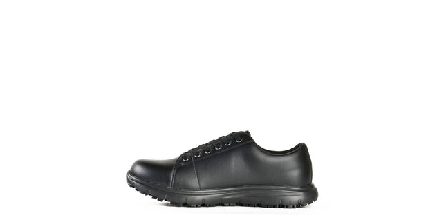 Bata Fire Slip Resistant Black Lace Up Shoe