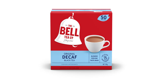 Bell Tea Bags Tagless Decaf Box 50