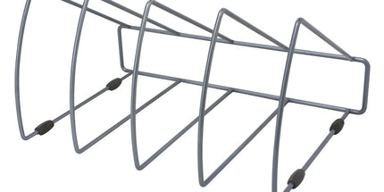 OSC File Rack Triangular 4 Slots Silver