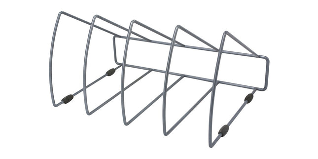 OSC File Rack Triangular 4 Slots Silver