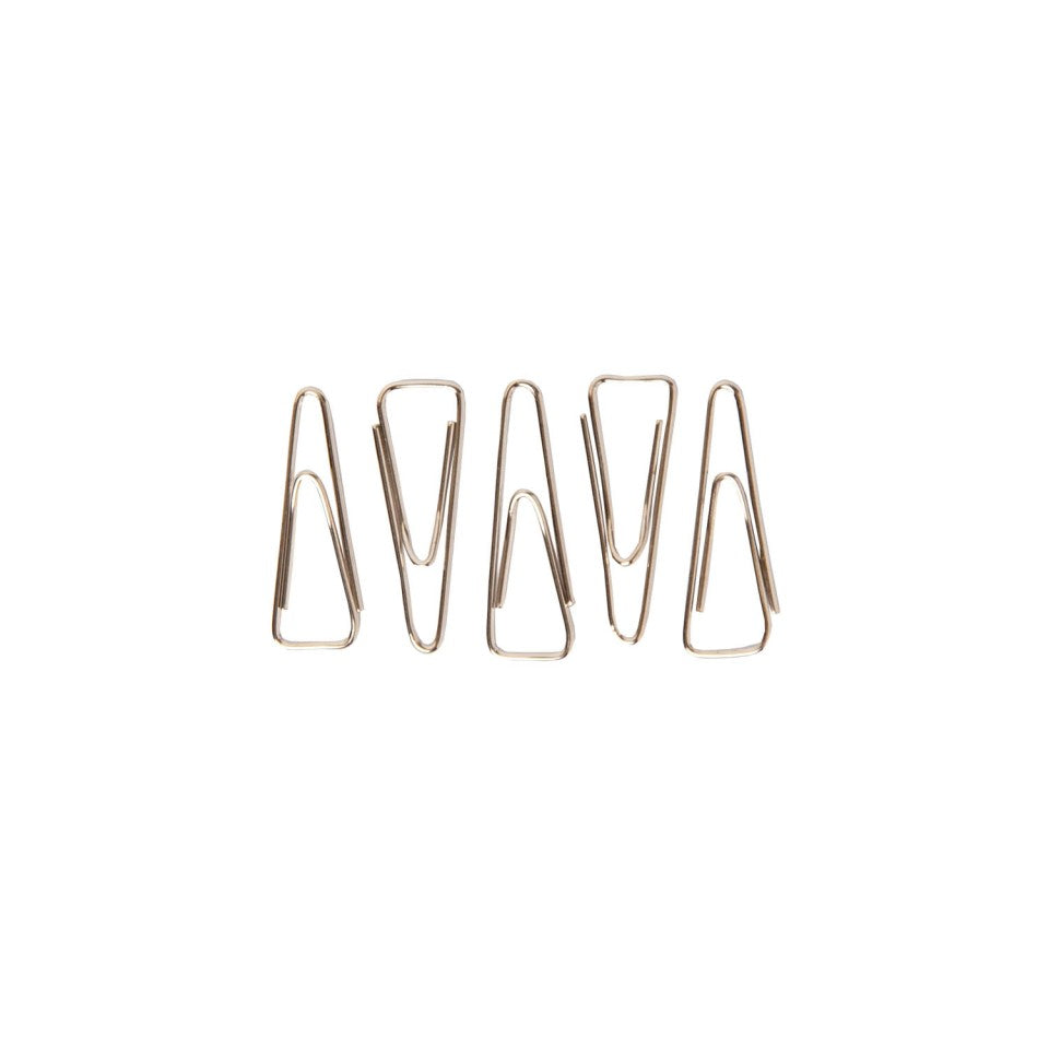 Triangular Shape Paper Clips NXP Paper Clips Triangular Steel 33mm Box 100 – Corporate Cleaning ...