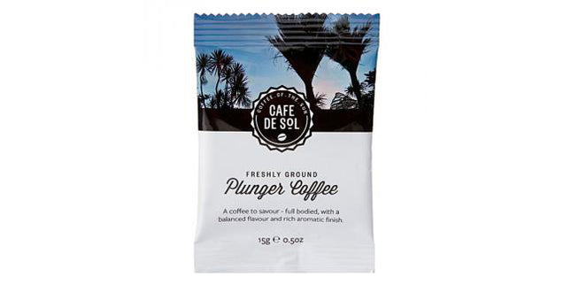 Cafe De Sol Coffee Sachets Plunger/filter 15g Box 100