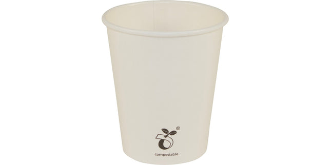 Paper Cup Compostable 190ml - Carton 1000