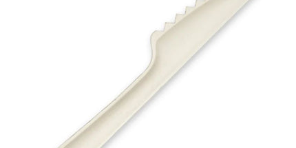 BioPak Knife Compostable Bagasse Sugarcane 150mm Pack 50