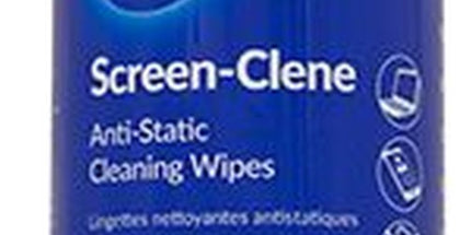 AF Screen-Clene Cleaning Wipes Antistatic Tub 100