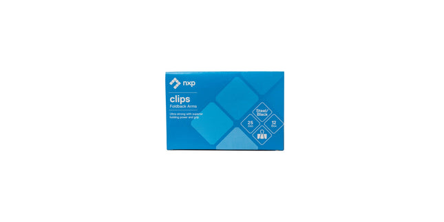 NXP Foldback Clips - Assorted sizes