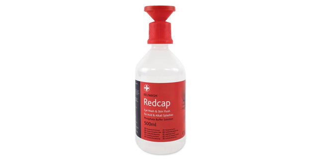 Reliwash Redcap Phosphate Buffer Solution With Eyebath 500ml