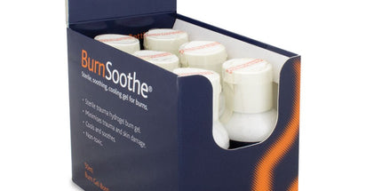 BurnSoothe Burn Gel 50ml Bottle Box 6