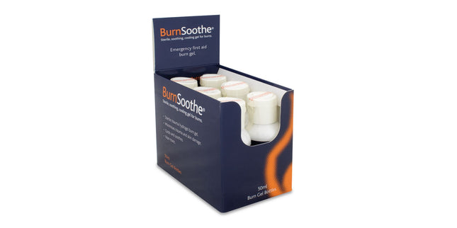 BurnSoothe Burn Gel 50ml Bottle Box 6