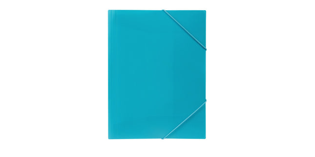 Marbig Document Wallet Polypropylene Elastic Closure A4