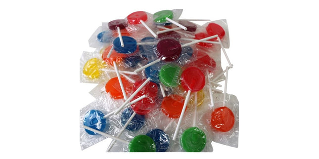 NZ Lollipops Assorted Fruit Flavours 500g