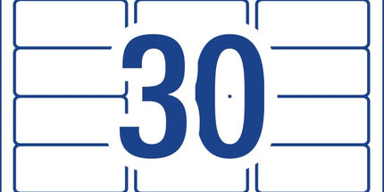 Avery Address Labels Sure Feed Laser Printer 959062 / L7158 64 x 26.7mm 30 Per Sheet Pack 3000