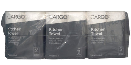 Cargo Kitchen Towel - Twin Pack Carton 9