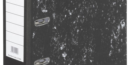 Okin Lever Arch File A4 Mottle Black