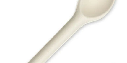 BioPak Spoon Compostable Bagasse Sugarcane 150mm Pack 50