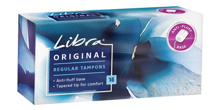 Libra Tampons Regular Pack 16 Box 12
