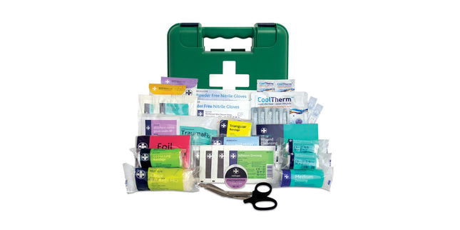 Titan First Aid Kit Workplace Premium Wall Mountable Box 1-5 Person