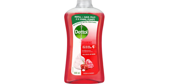 Dettol Antibacterial Foaming Hand Wash Refill 500ml