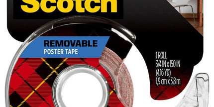 Scotch Poster Tape Removeable 109s 19mm x 3.8m