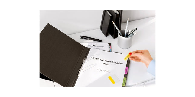 Post-it Filing Tabs 686-PLOY 50 x 38mm Assorted Colours Pack 4