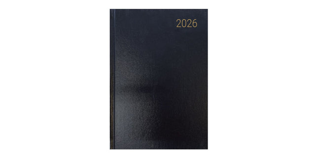 NXP Cargo 2026 Diary Week To View Hardcover Appointment A5 Black