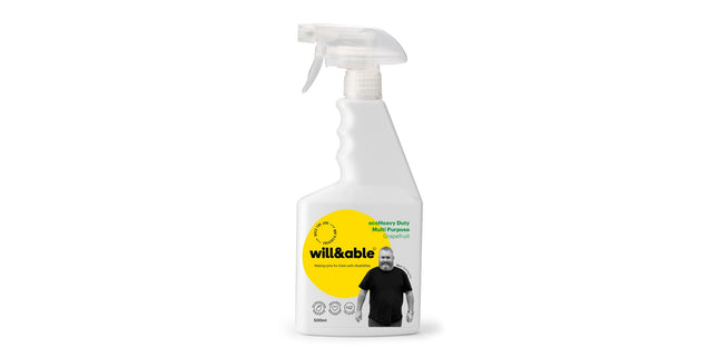 will&able Eco Cleaning Spray Heavy Duty Multipurpose Grapefruit 500ml