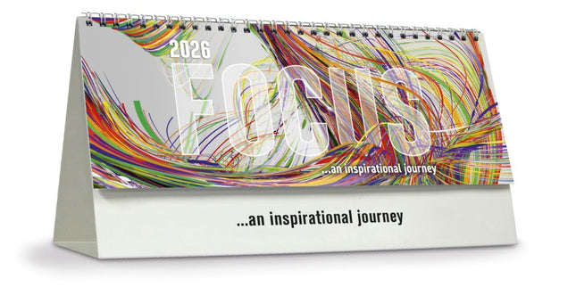 Easy2C Focus 2026 Desk Calendar