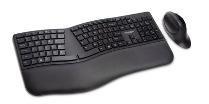 Kensington Pro Fit Ergo Dual Wireless Keyboard and Mouse Black