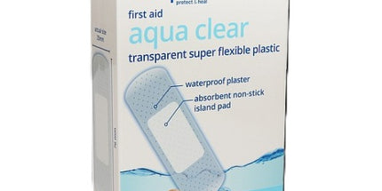 Help-it Transparent Plasters Waterproof Box 100
