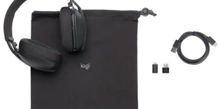 Logitech Zone Vibe Wireless MS Headset for Business - Graphite