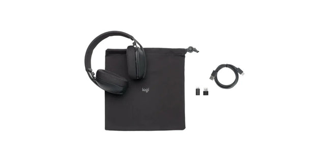 Logitech Zone Vibe Wireless MS Headset for Business - Graphite