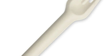 BioPak Fork Compostable Bagasse Sugarcane 150mm Pack 50