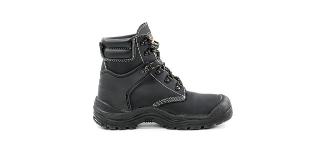 Wolf Lace Up Steel Cap Boot