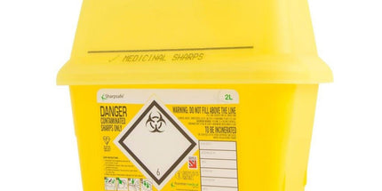 Sharpesafe Medical Sharps Container 2L Yellow