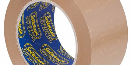 Sellotape PP Carton Tape 1546 48mm x 100m Brown Roll
