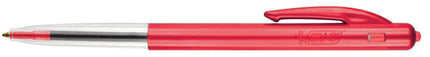 Compare BIC Clic Ballpoint Pen Retractable Medium 1.0mm Red Box 10