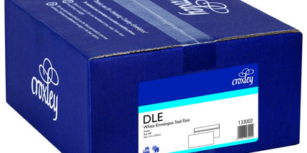 Croxley Envelope Seal Easi FSC Mix Credit DLE 114mm x 225mm White Box 500