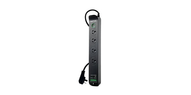Jackson 4-way Raptor Powerboard With Surge & Overload Protection